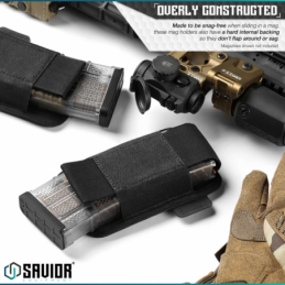 SAVIOR AR-15/AK-47 MAG HOLDER BK⋆Armería Calatayud