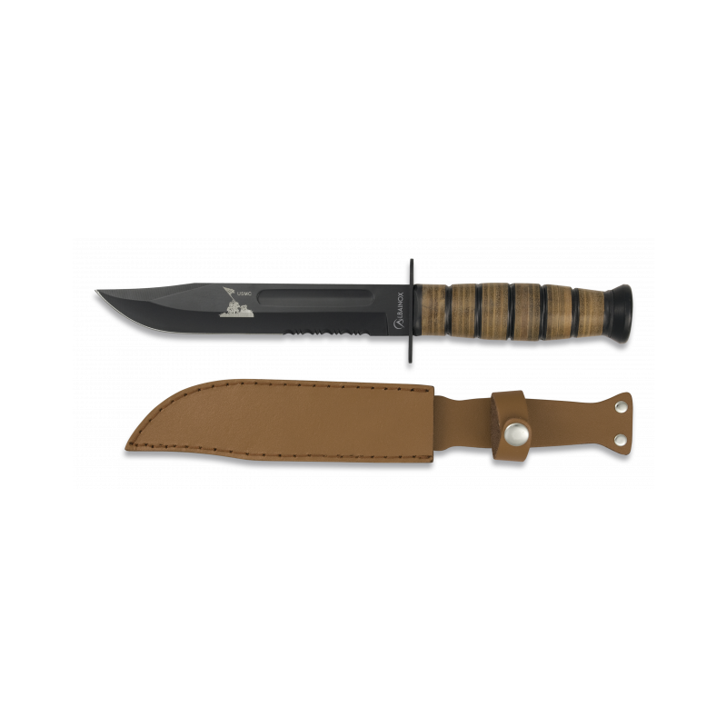 Cuchillo Albainox USMC. Hoja: 18 cm⋆Armería Calatayud