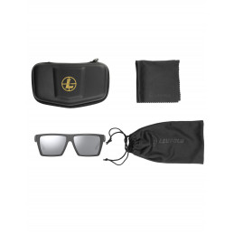 Gafas LEUPOLD REFUGE - montura negra mate / lente gris claro brillo⋆Armería Calatayud