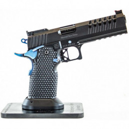 Pistola MPA DS9 Hybrid Black & Blue - 9mm.⋆Armería Calatayud