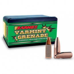 Puntas de bala BARNES Varmint Grenade - .224" - 50 grains⋆Armería Calatayud
