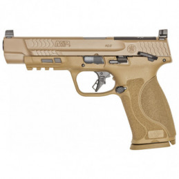 Pistola SMITH & WESSON M&P9 M2.0 5" Optics Ready FDE⋆Armería Calatayud