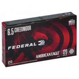 Munición metálica FEDERAL American Eagle - 6.5 Creedmoor - 120 grains - OTM⋆Armería Calatayud