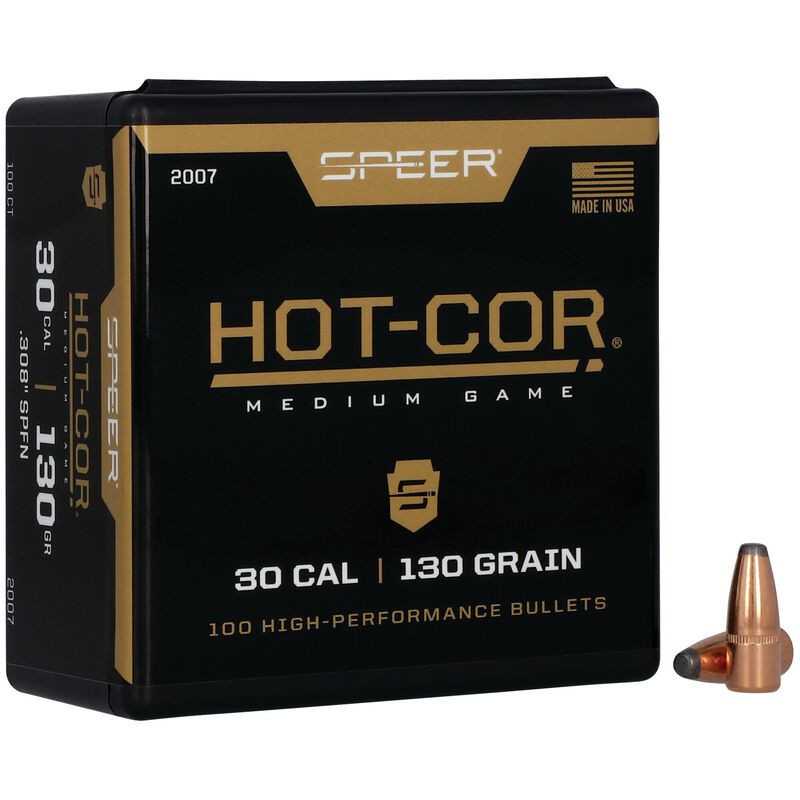 Puntas de bala SPEER Hot-Cor SPFN - .308" - 130 grains⋆Armería Calatayud
