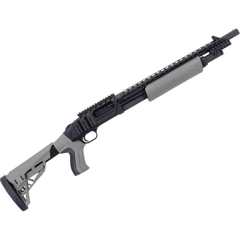 Escopeta de corredera MOSSBERG 500 ATI Tactical gris - 12/76⋆Armería Calatayud