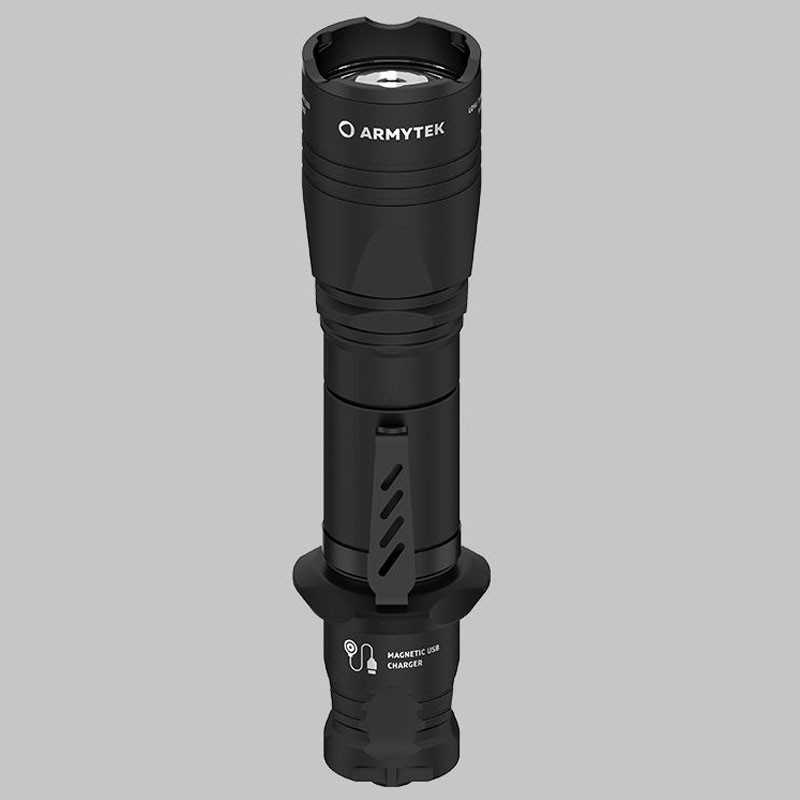 Linterna led ARMYTEK Dobermann Pro Magnet USB - luz blanca⋆Armería Calatayud
