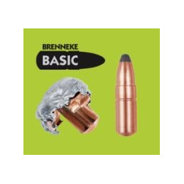 Puntas cal. 8mm (.323) 200gr Basic  Brenneke 25 unidades.