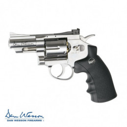 Revolver Dan Wesson 2,5 Silver - 4,5 mm Co2 Bbs⋆Armería Calatayud
