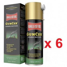 GunCer Aceite Spray 200 ml de Ballistol en caja de 6 uds.⋆Armería Calatayud