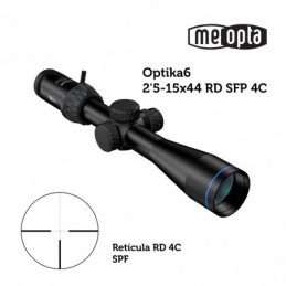 Meopta - Visor MeoPro Optika6 - 2,5-15X44 SFP - BDC ¡¡OFERTA HASTA FIN DE STOCK!!⋆Armería Calatayud