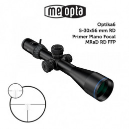 Meopta - Visor Meopro Optika6 - 5-30x56 FFP - RD MRad RD⋆Armería Calatayud