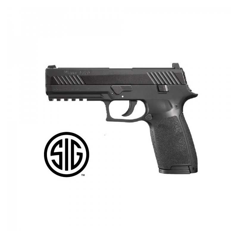Pistola Sig Sauer P320 Black CO2 - 4,5 mm Balines - Bbs Aceros - Blowback⋆Armería Calatayud