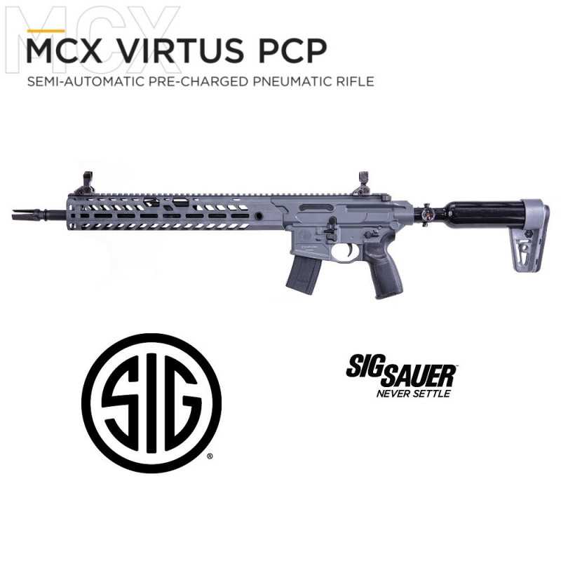 Rifle Sig Sauer MCX Virtus PCP Semi-Automático cal. 5,5mm⋆Armería Calatayud