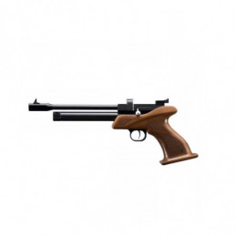 Pistola Zasdar CP1 Co2  multi-tiro empuñadura madera picada cal. 4,5 mm Balines⋆Armería Calatayud