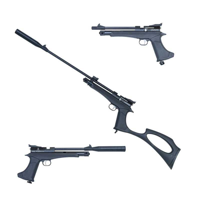 Kit Pistola y Carabina Artemis-Zasdar CP2 Co2  multi-tiro  cal. 5,5 mm Balines⋆Armería Calatayud