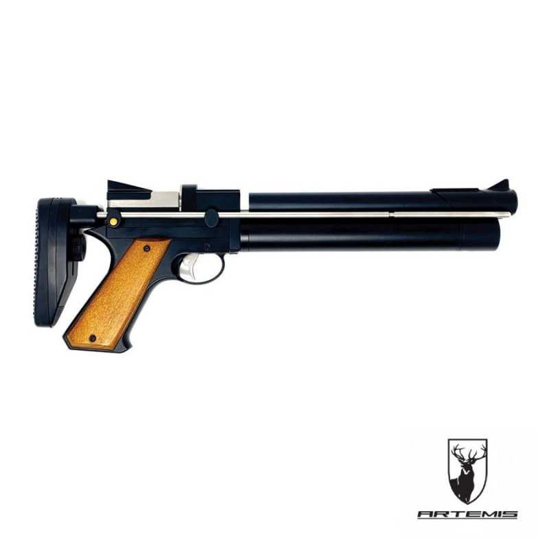 Pistola PCP Artemis-Zasdar PP750 Con regulador integrado multi-tiro cal. 4,5 mm Balines⋆Armería Calatayud
