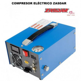 KIT -Compresor Electrico 12v-220v para PCP 300 Bar. 1000cc. (4500PSI-30MPH)⋆Armería Calatayud