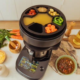 Mambo CooKing Total Gourmet Robot de cocina multifunción con dispensador de alimentos.⋆Armería Calatayud