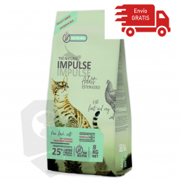 The Natural Impulse Cat Sterilized 8 kg
