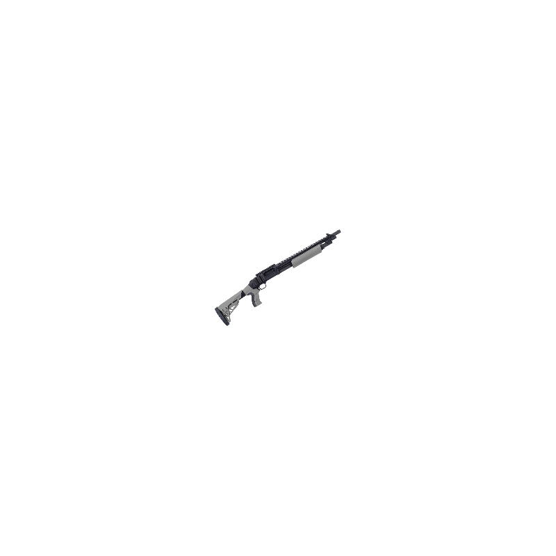 Escopeta de corredera MOSSBERG 500 ATI Tactical gris - 12/76⋆Armería Calatayud