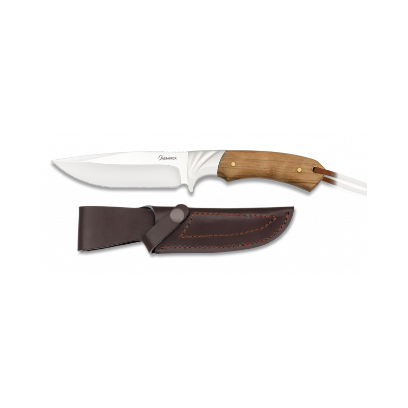 cuchillo caza albainox olivo. hoja 11.8⋆Armería Calatayud