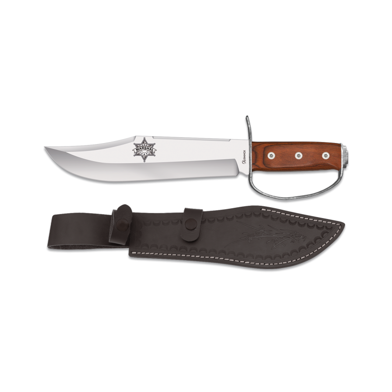 cuchillo albainox con defensa, satin.⋆Armería Calatayud