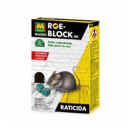 RATICIDA ROE-BLOCK PLUS 260g 231534 MASSÓ⋆Armería Calatayud