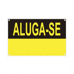 ROTULO "ALUGA-SE" (PVC 0.4mm) 45x70cm NORMALUZ⋆Armería Calatayud