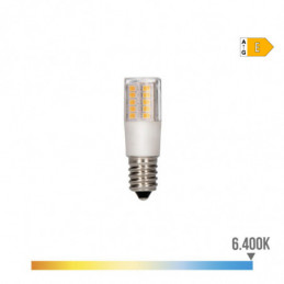 BOMBILLA TUBULAR DE LED E14 5,5W 700lm 6400K LUZ FRIA 1,8x5,7cm EDM⋆Armería Calatayud