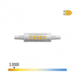 BOMBILLA LINEAL LED 78mm R7s 5.5W 600lm 3200K LUZ CALIDA 1,5x7,8cm EDM⋆Armería Calatayud