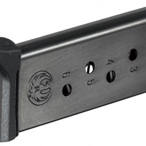 Cargador metálico RUGER LCP 6R con placa base extendida - 380 Auto
