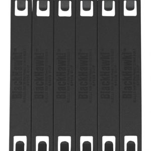Clips rápidos BLACKHAWK! S.T.R.I.K.E. o PALS/MOLLE negros (6 ud.) - 7"