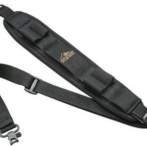 Correa Butler Creek Comfort Stretch Alaskan Magnum con anillas portafusil - negra