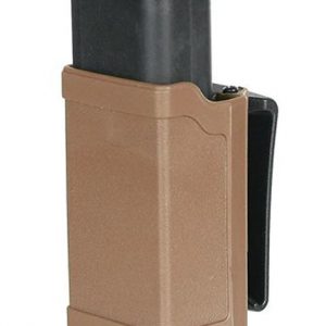 Funda BLACKHAWK! CQC de fibra de carbono para cargador doble hilera - coyote