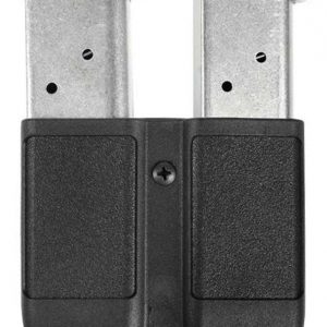 Funda BLACKHAWK! CQC de fibra de carbono para dos cargadores monohilera - negra