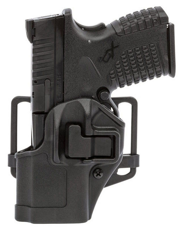 Funda BLACKHAWK! SERPA oculta CQC mate (zurdo) - GLOCK 19/23/32/36/44/45