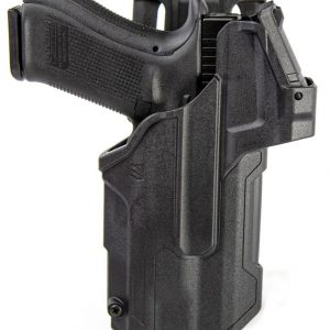 Funda de servicio BLACKHAWK! T-SERIES de Nivel 2 - GLOCK17 con linterna TLR 8 / RDS