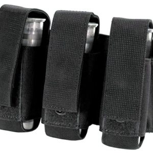 Funda porta granadas BLACKHAWK! S.T.R.I.K.E. triple 40mm. - negra