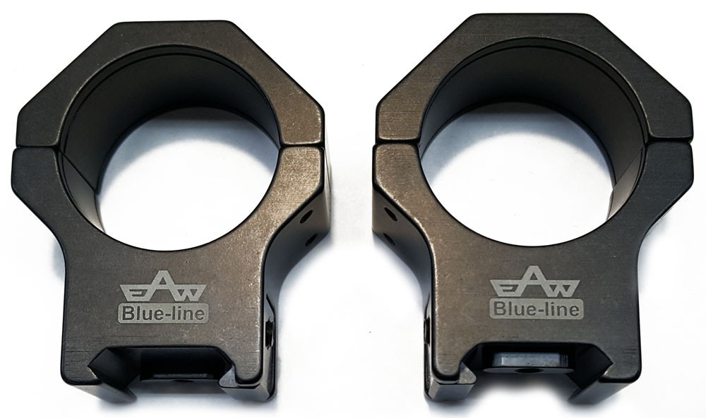 Juego de anillas APEL Blue-line para Picatinny - 30mm. BH18