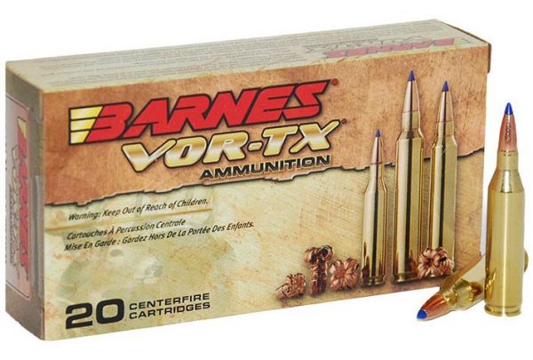 Munición metálica BARNES - VOR-TX TTSX - 308 Win. - 168 grains