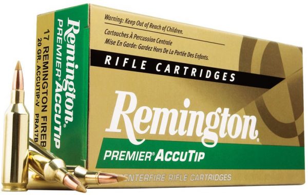 Munición metálica REMINGTON PREMIER ACCUTIP-V - 243 Win. - 75 grains