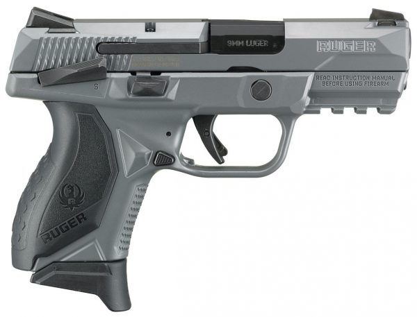 Pistola RUGER American Compact Elite 3.55” con seguro manual - 9mm.