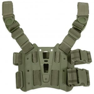 Plataforma táctica BLACKHAWK! para fundas SERPA o CQC - verde