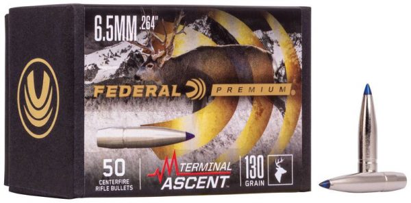 Puntas de bala FEDERAL Terminal Ascent - .264" - 130 grains