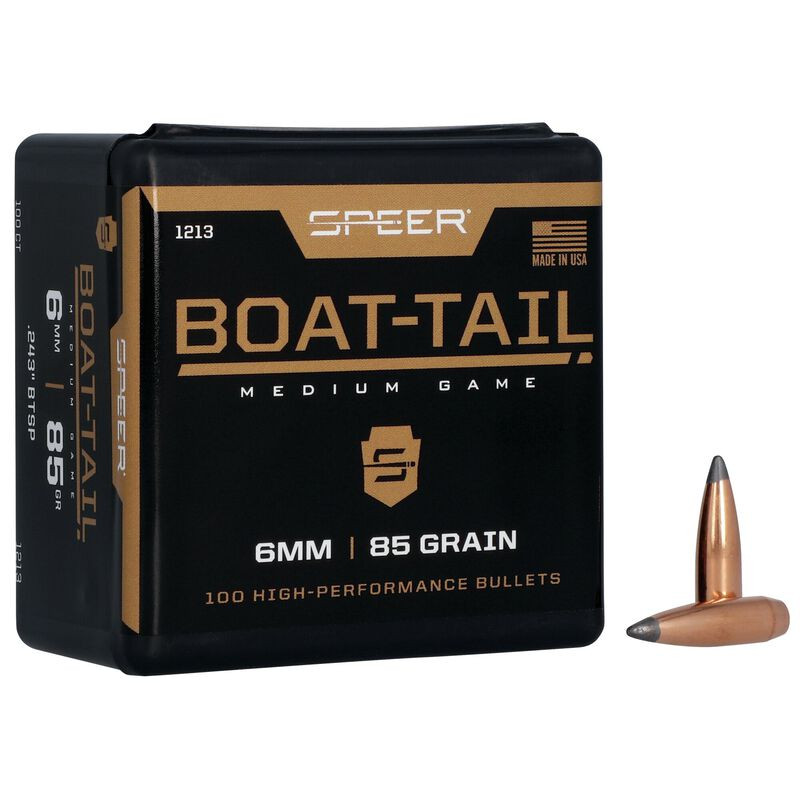 Puntas de bala SPEER Boat-Tail - .243" - 85 grains