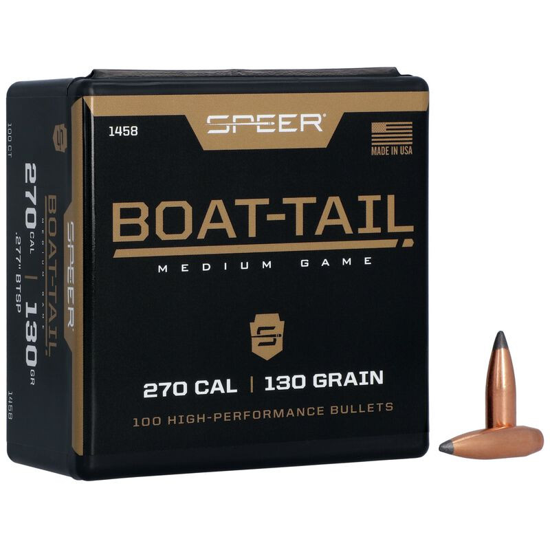 Puntas de bala SPEER Boat-Tail - .277" - 130 grains