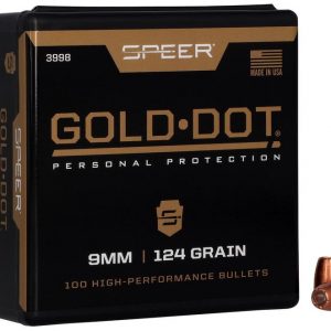 Puntas de bala SPEER Gold Dot HP - .355" - 124 grains