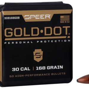 Puntas de bala SPEER Gold Dot SP - .308" - 168 grains
