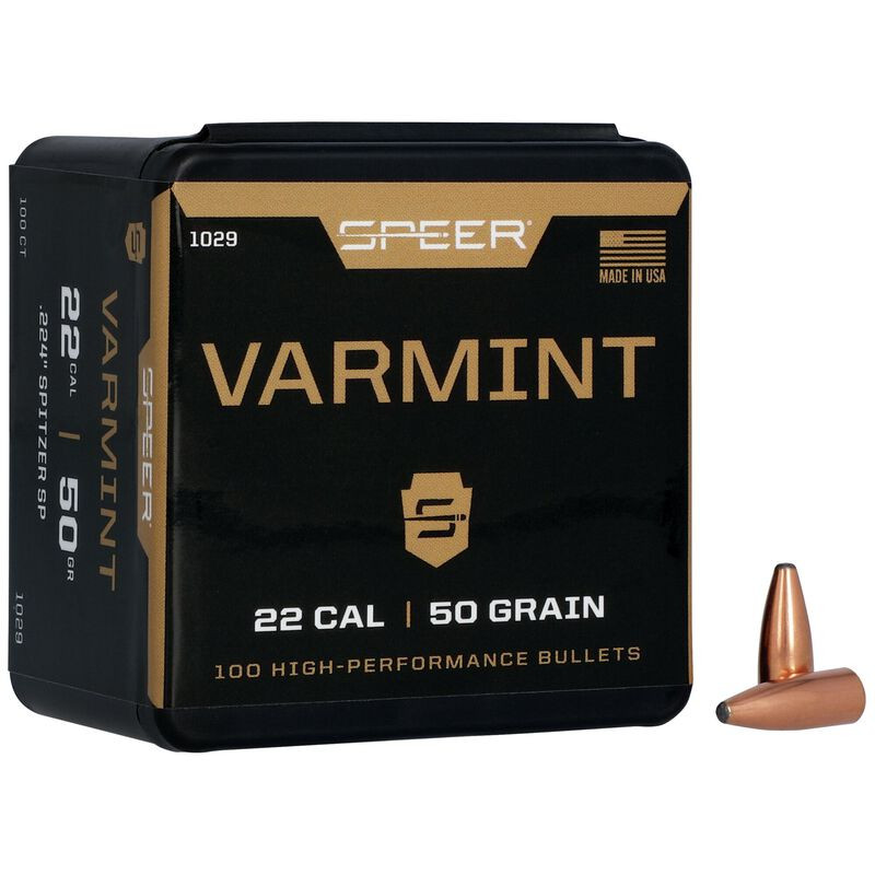 Puntas de bala SPEER Varmint SP - .224" - 50 grains