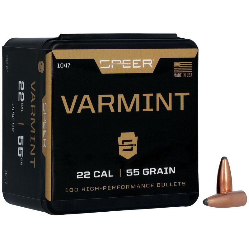 Puntas de bala SPEER Varmint SP - .224" - 55 grains